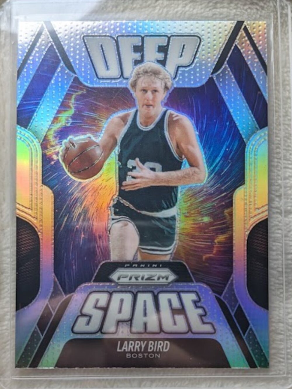 2025-26 Panini Prizm Deep Space LARRY BIRD #14